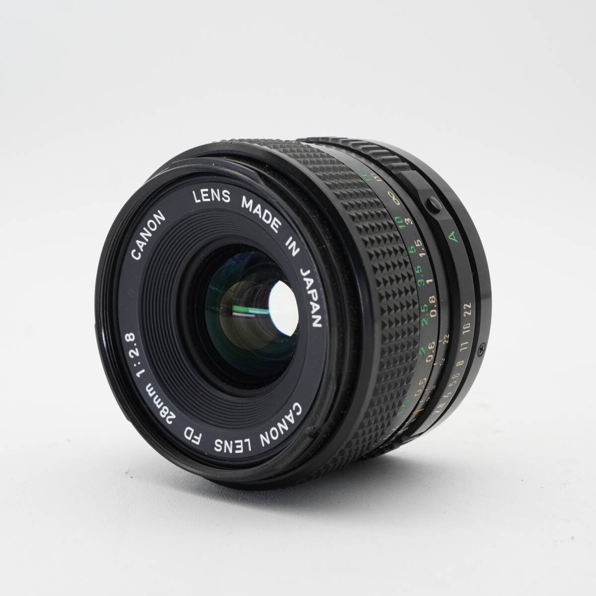 実用美品 Canon キヤノン NEW FD 28mm F2.8 単焦点レンズ #B2596