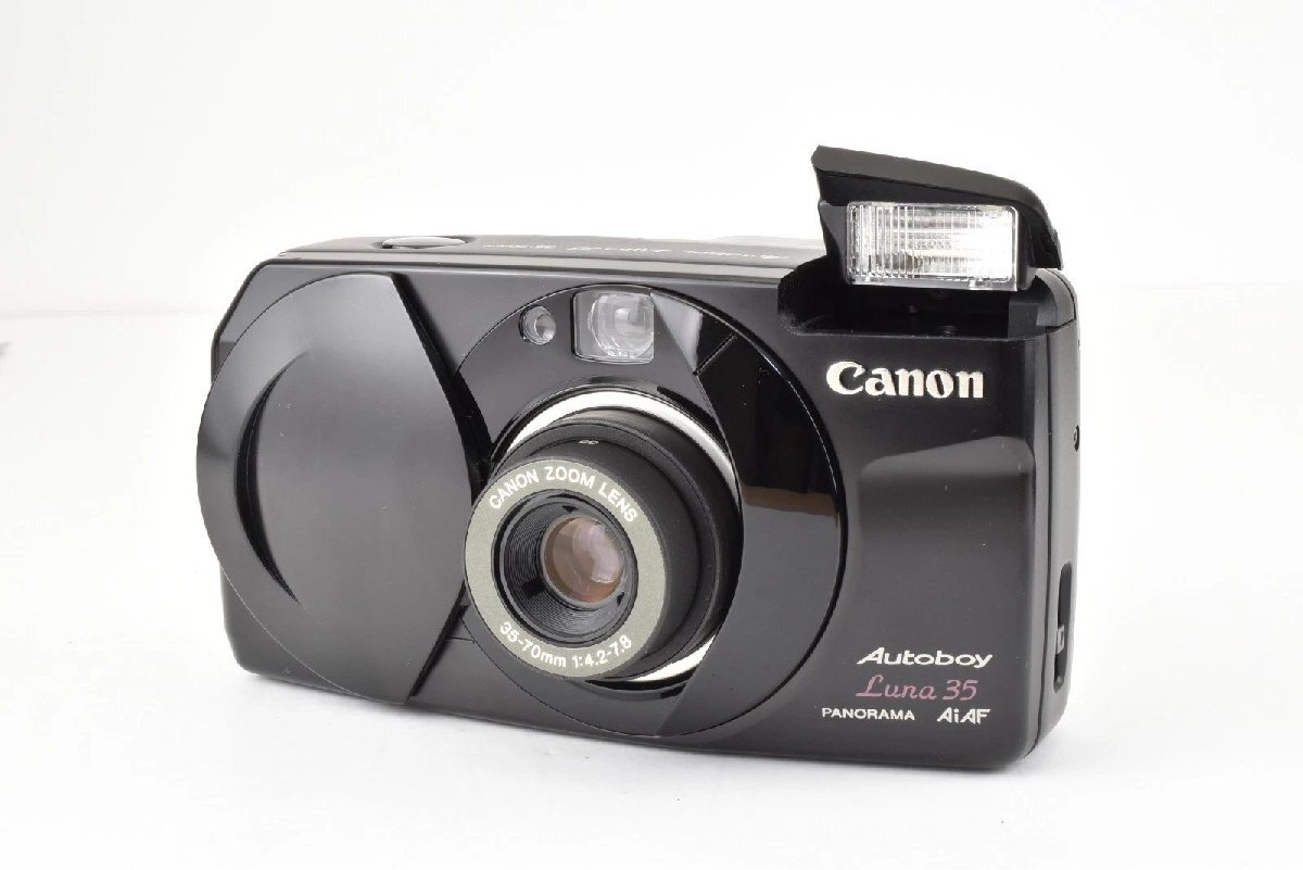 【美品】Canon Autoboy LUNA 35 AiAF Panorama SURE SHOT 70 ZOOM PRIMA 70 70F カメラ 動作良好