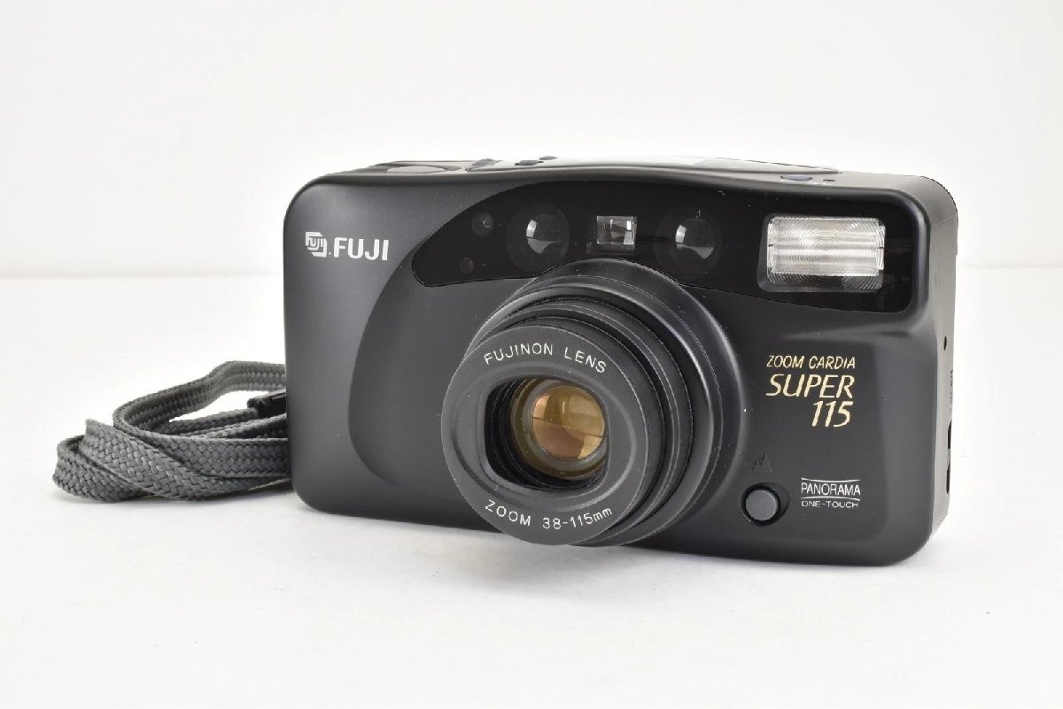 【極上美品】Fuji Zoom Cardia Super 115 35mm コンパクトフィルムカメラ