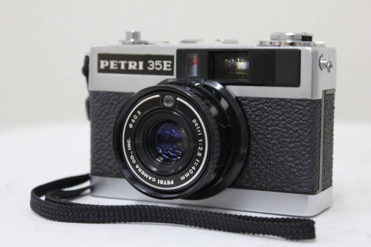 【返品保証】 ペトリ PETRI 35E 40mm F2.8 カメラ e4271