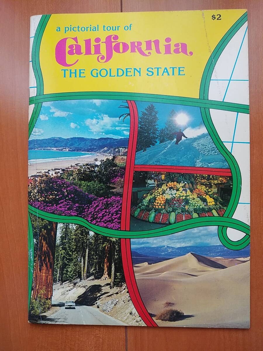 USED★Vintage Pictorial Tour of California　1975year★カリフォルニア旅行ガイド★貴重★1975年ごろ