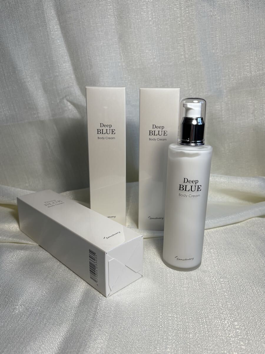 〜Sanctuaryシリーズ〜 ディープブルー ボディクリーム　1本　150g X 12本入り　未開封品