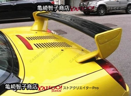 トヨタ MRS MR2 ZZW30 対応 TRD風 GTウイング ハイマウント リアスポイラー エアロパーツ-FRP製・未塗装