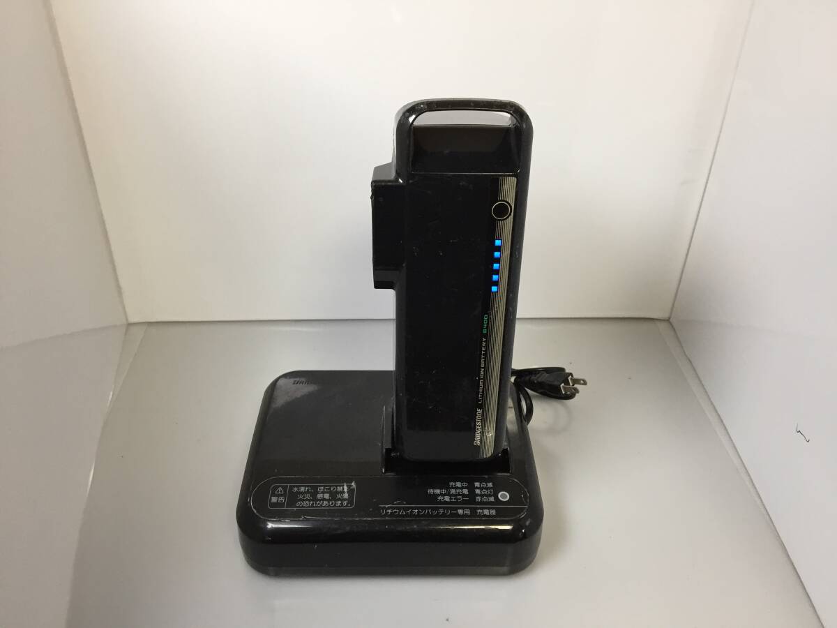 ブリヂストン電動自転車 バッテリー P6156 9.6Ah+充電器P5568 中古品9676