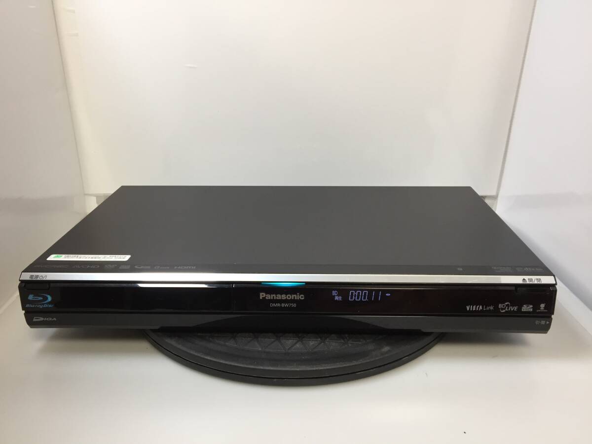 パナソニックブルーレイレコーダー DMR-BW750 中古品9835