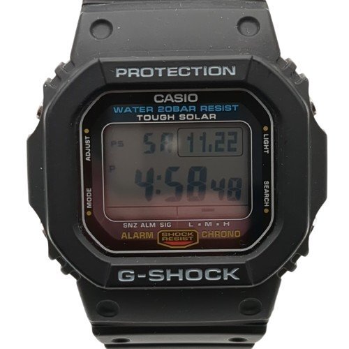 【極美品】 CASIO カシオ ジーショック G-SHOCK G-5600UE 3496 デジタル 腕時計 タフソーラー 動作品 中古