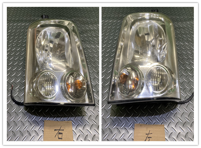 スズキ エブリィワゴン ABA-DA64W ヘッドライト 左右セット ヘッドランプ LED球付き LE04H6128 DG64Wスクラム 管28241