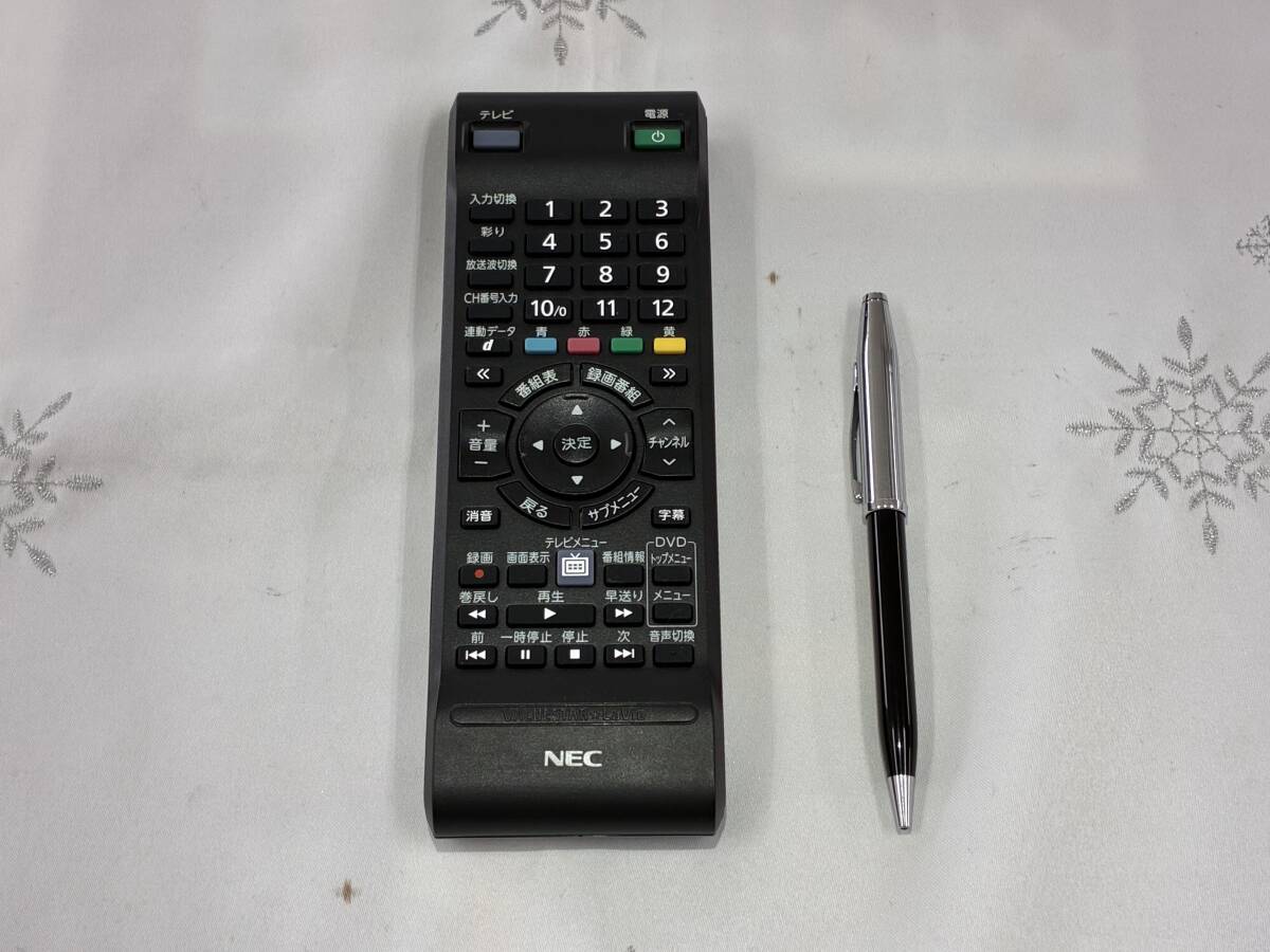 NEC リモコン 853-410163-511-A RC-1210 (美品)