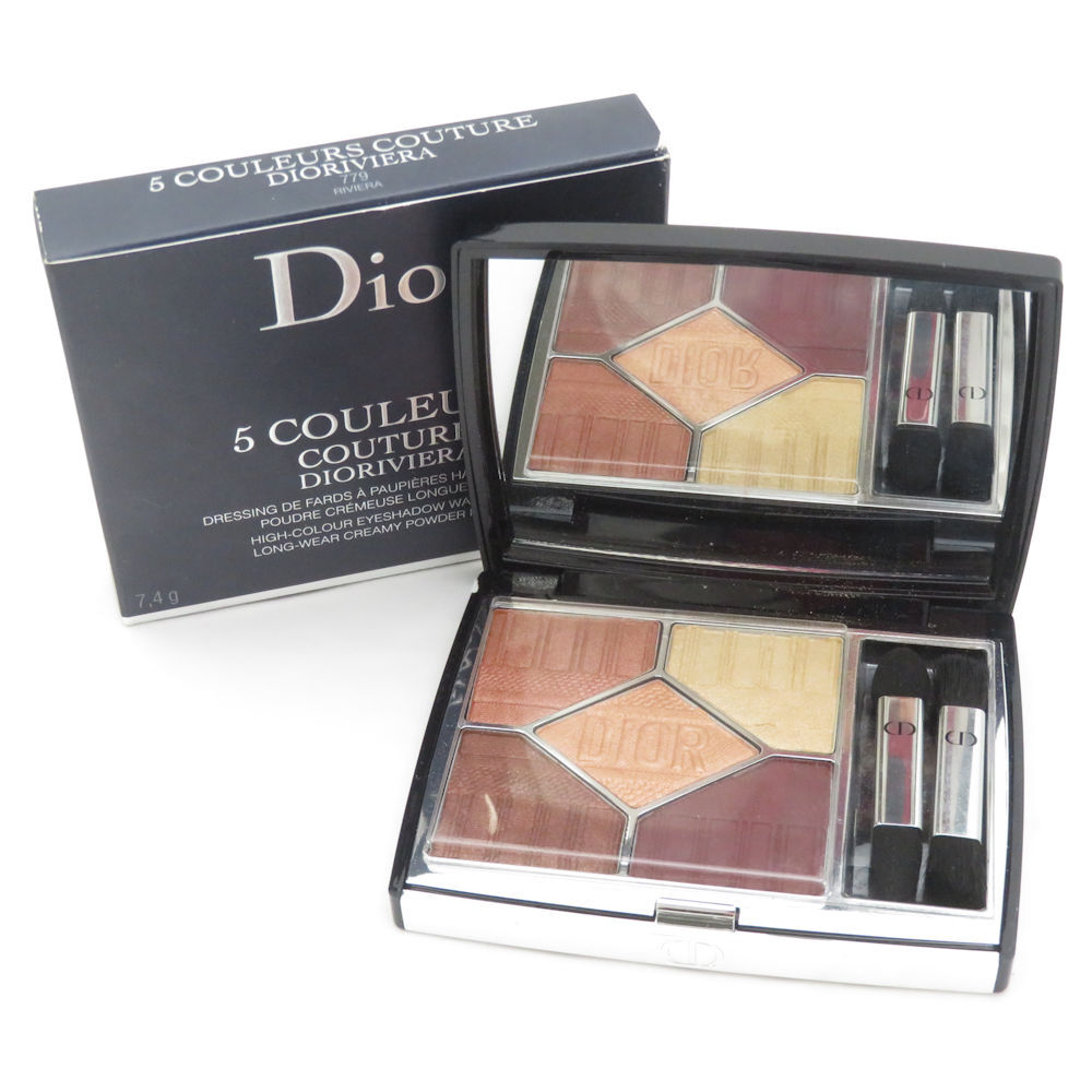 美品 Dior ディオール サンククルールクチュール アイシャドウ 7.4g 779リビエラ ディオリビエラ 残量多 BU5646J
