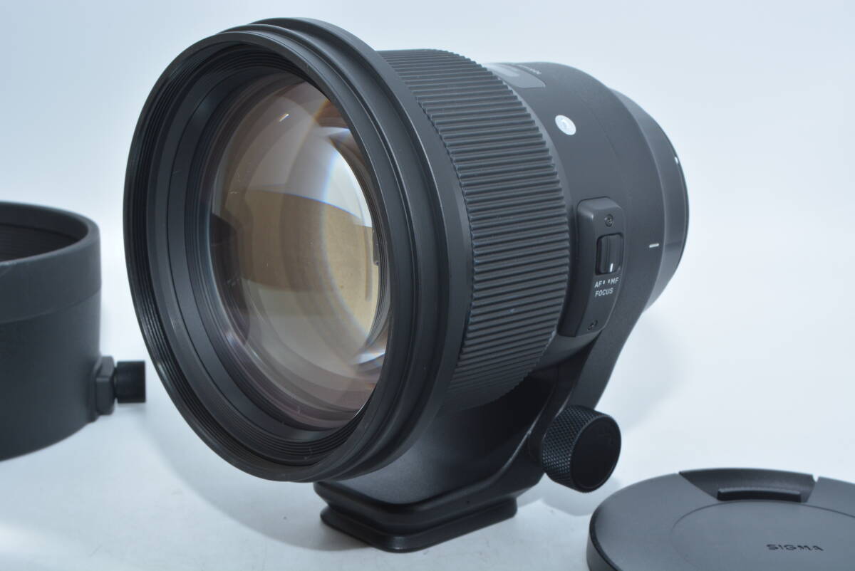 【極上品】 SIGMA シグマ Art 105mm F1.4 DG HSM キヤノン Canon EFマウント用　＃8764