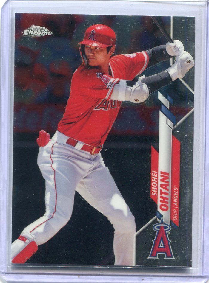2020 TOPPS CHROME 21 Shohei Ohtani 大谷翔平 ベースカード