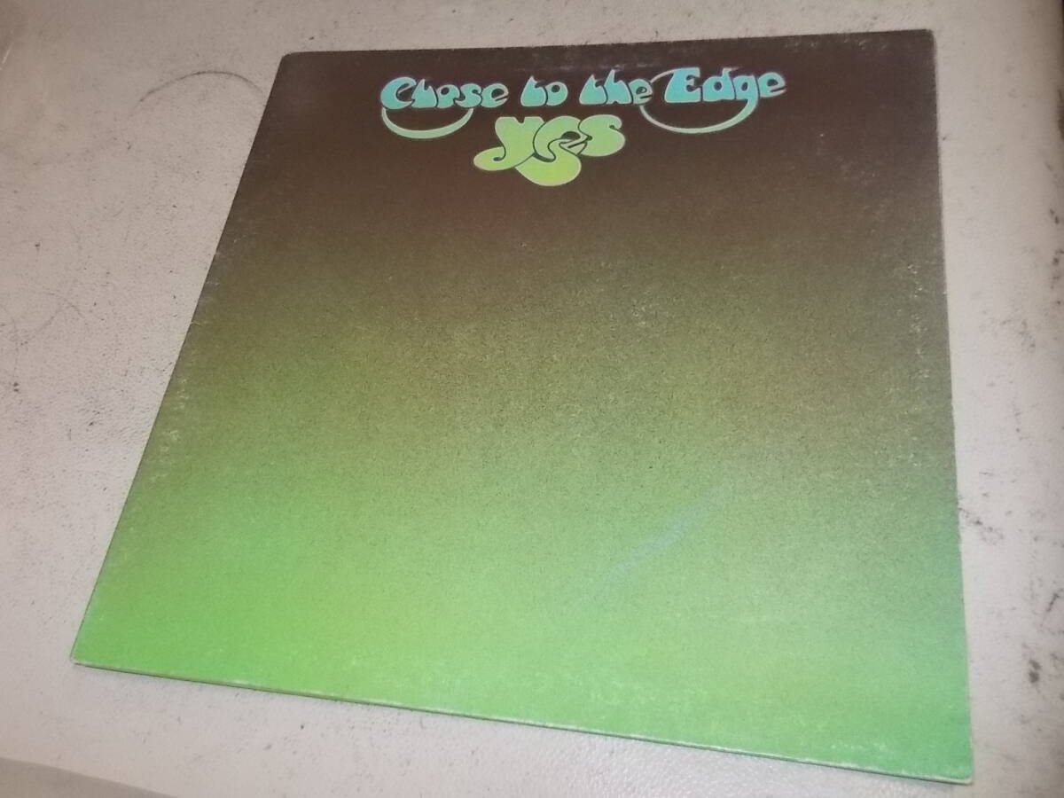 ＵＳプレス初期スタンパー・プレス良音盤凹凸ジャケ！ＹＥＳ【危機】