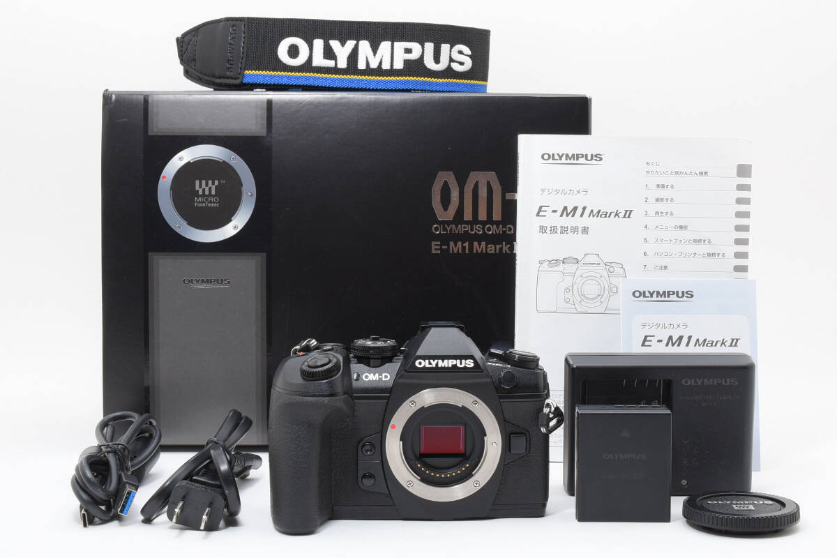 ★極上美品★《ショット数27,988回 》OLYMPUS オリンパス OM-D E-M1 MarkⅡ ボディ★　YMA8930＃53