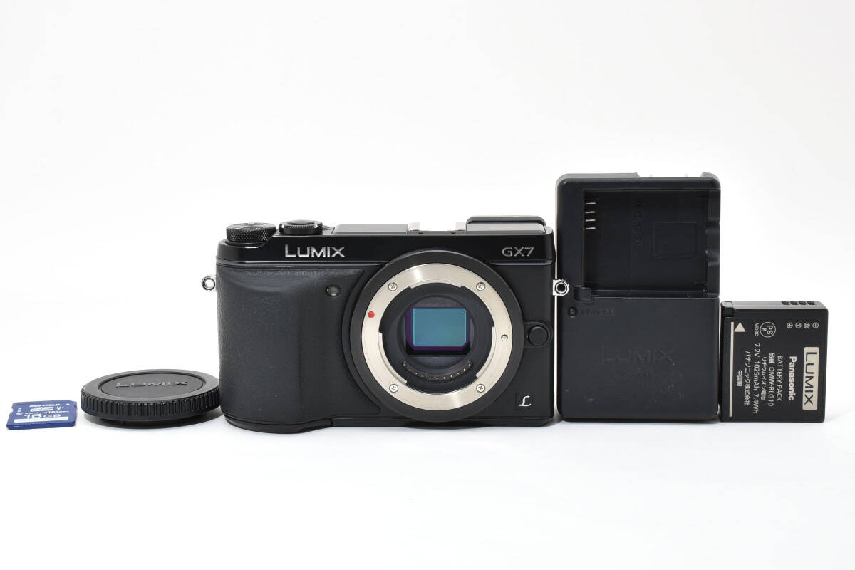 ★良品★《ショット数19,249回 》パナソニック Panasonic DMC-GX7 ボディ ブラック★　YA8942#27