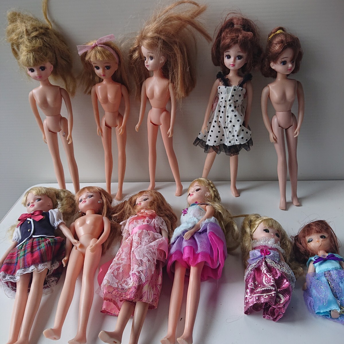 現状品 TAKARA リカちゃん人形 タカラ 着せ替え人形 まとめ リカちゃん 【◇1yo1086】