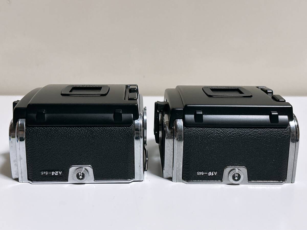 HASSELBLAD ハッセルブラッド フィルムバック マガジン 2種セット A24 6x6 A16 645 4型 TypeIV カメラアクセサリー