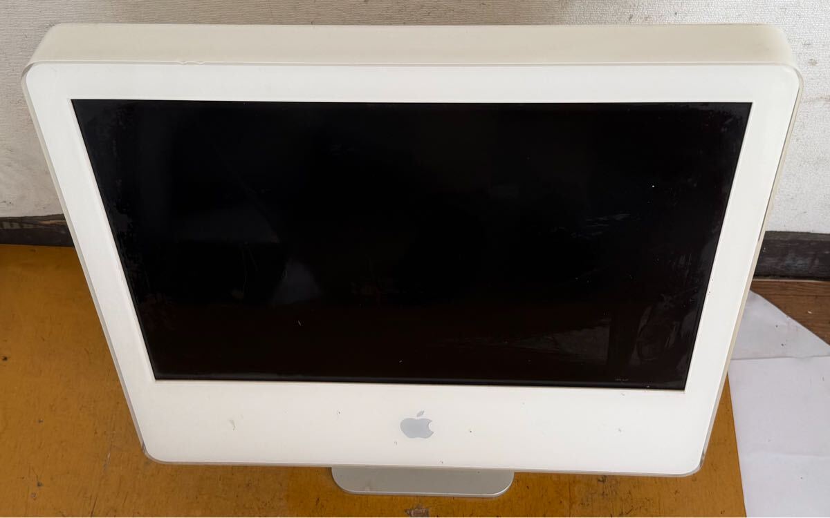 iMac G5 20/2.0/512MB/250GB/SUPER/56K/BT/AM　ジャンク　本体のみ