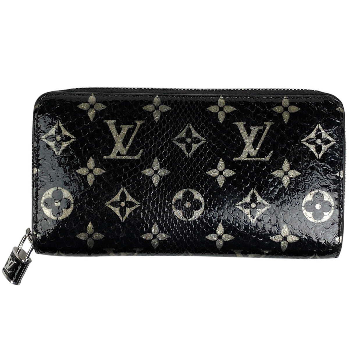 【在庫一掃】 ルイ・ヴィトン Louis Vuitton ジッピー ウォレット モノグラム エキゾチック 長財布 パイソン N96955 レディース 【中古】