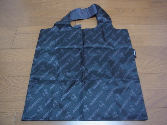 ABARTH アバルト エコバッグ トートバッグ ショッピングバッグ ノベルティ USED 美品！