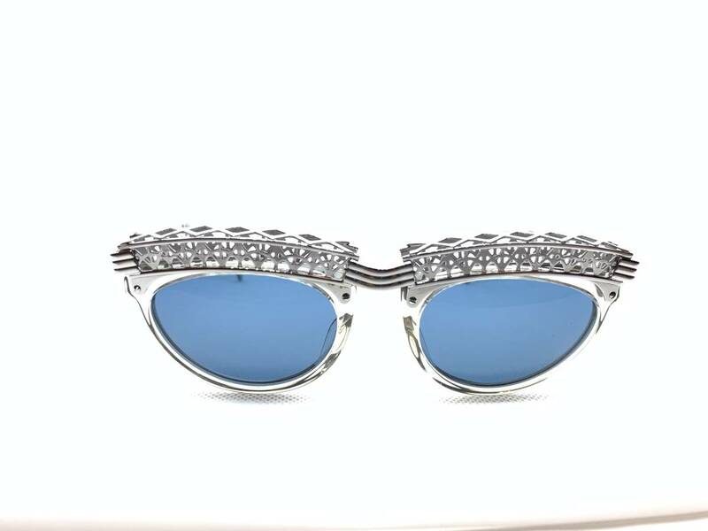 Jean Paul Gaultier ジャンポール　ゴルチエ ゴルチェ　サングラス　眼鏡　メガネ　sunglasses silver フォックス　エッフェル塔