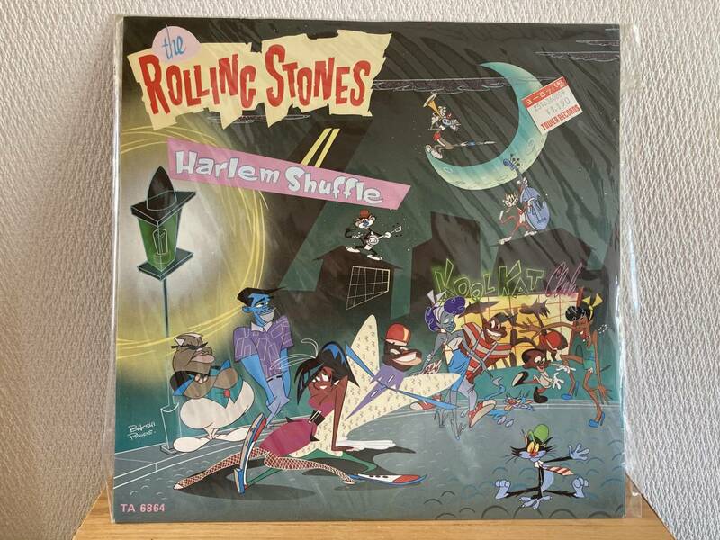 R03 値下げ歓迎 EP 12” The Rolling Stones Harlem Shuffle / TA6864 UK盤