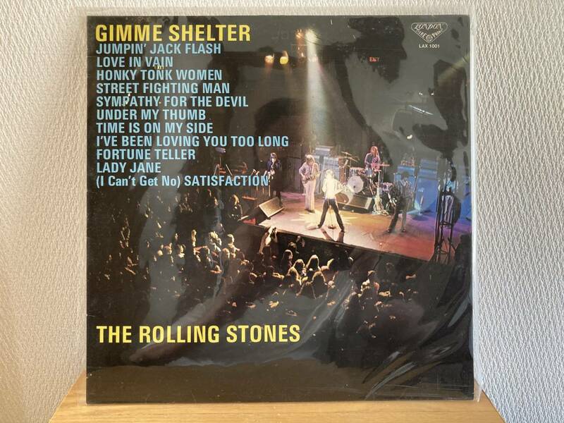 R11 値下げ可 国内盤 LP The Rolling Stones ザ・ローリング・ストーンズ / ギミー・シェルター LAX1001