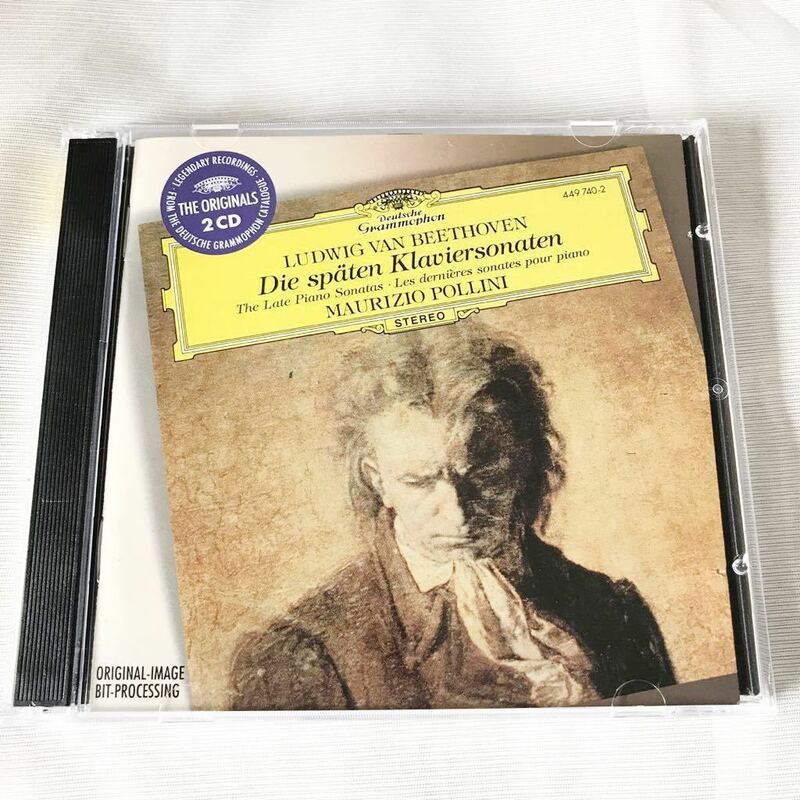 2CD Maurizio Pollini - Beethoven The Late Piano Sonatas 2枚組 マウリツィオ・ポリーニ ベートーベン ピアノソナタ ピアノ クラシック