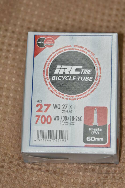 IRC Bicycle Tube 700x18～26c　FV60mm