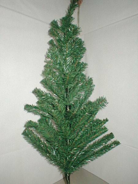 １個限定【新品】クリスマスツリー1個　高さ９０cm　組み立て式、LEDライト２０球付き
