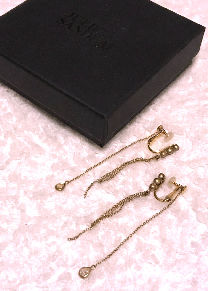 ★JULIE SANDLAU (ジュリーサンドロー) コスチュームアクセサリー イアリング★中古美品★