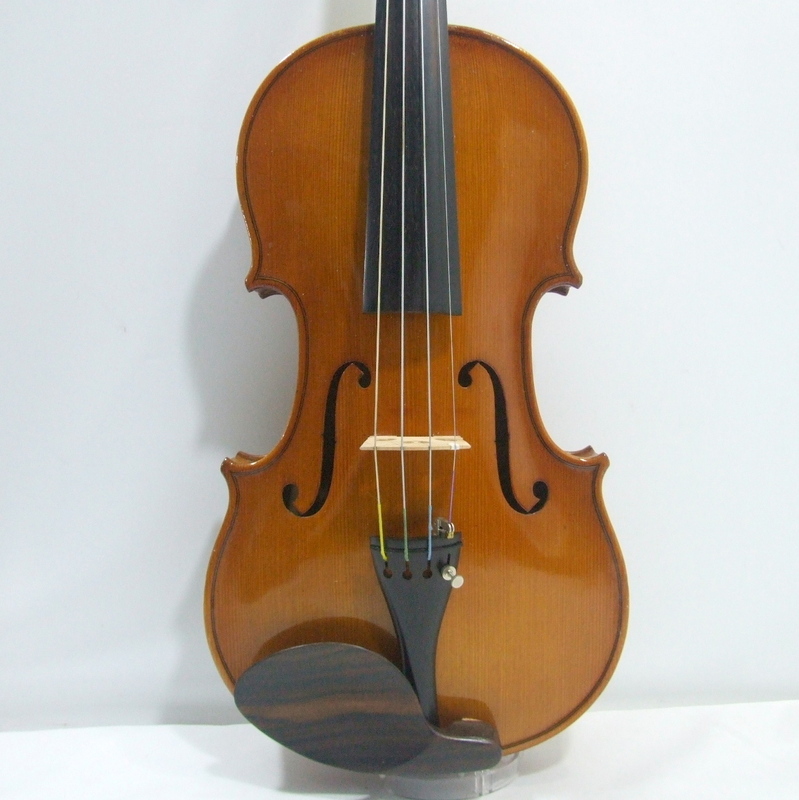 メンテ済 ドイツ製 Wilhelm Hermann Hammig SAMAPO 裏板1枚 ヴィンテージ バイオリン 4/4 Stainer 未使用弓 