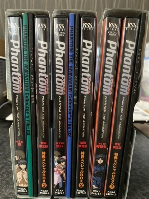 DVD　ファントム　Phantom　初回限定版　３BOX