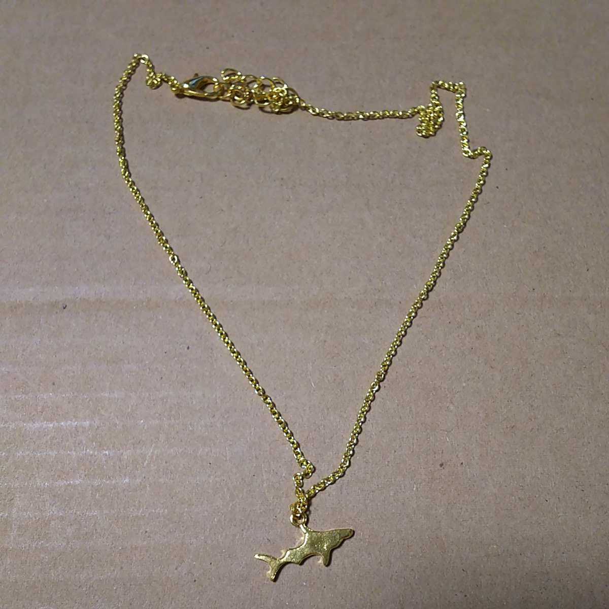 ◇ネックレス ペンダント ユニセックス アクセサリー ジュエリー ゴールド シルバー サメ