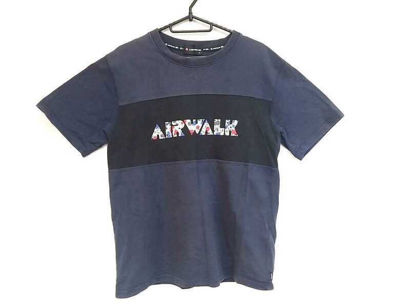 ☆美品☆　AIRWALK / エアーウォーク　Tシャツ　カラー：ネイビー