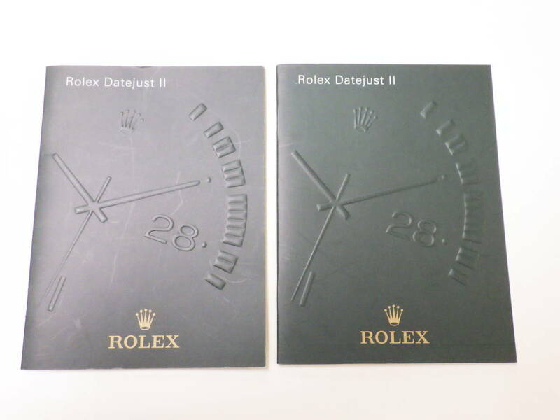 ROLEX ロレックス デイトジャスト2冊子 2009年 2点　№1006