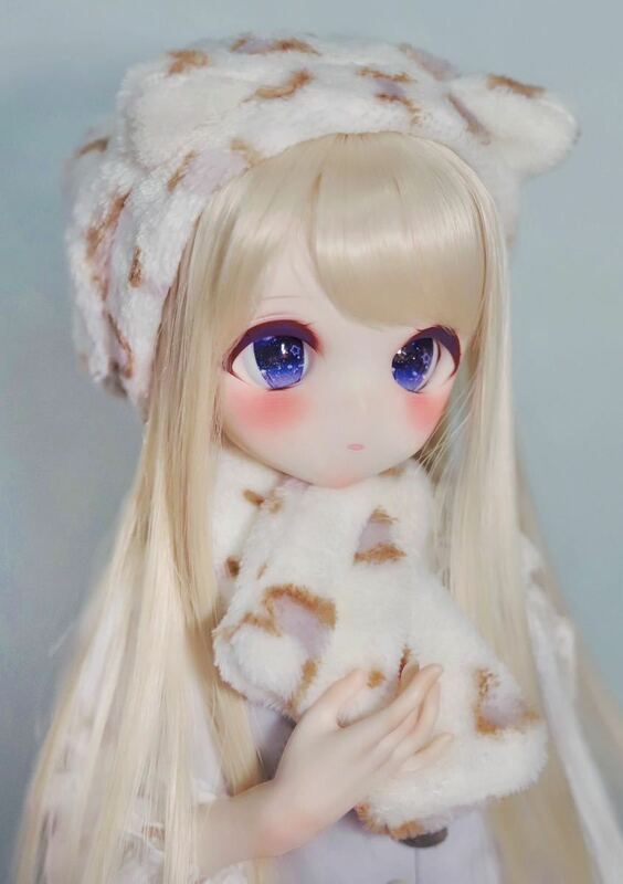 BJDドール用帽子 マフラーセット MDD/DD/SDサイズ 球体関節人形 doll