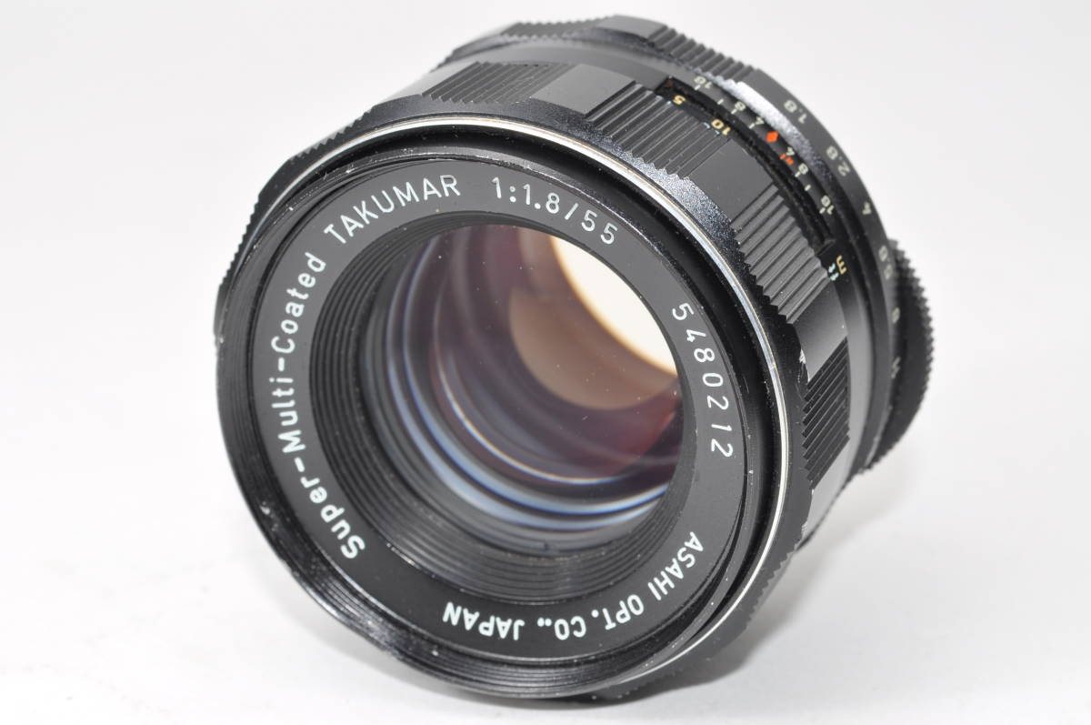 稀少レンズ ペンタックス SMC PENTAX 55mm F1.8 【5480212】 ♯9326