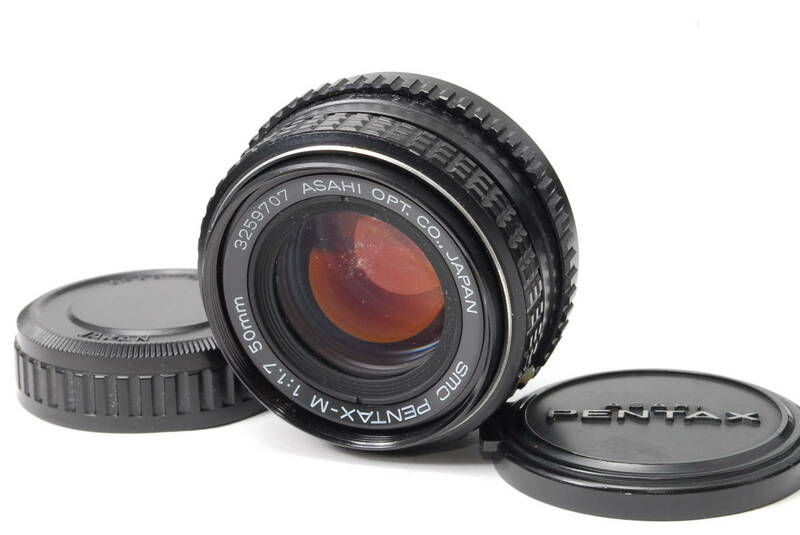 貴重な単焦点レンズ ペンタックス SMC PENTAX-M 50mm F1.7 【3259707】 ♯9271