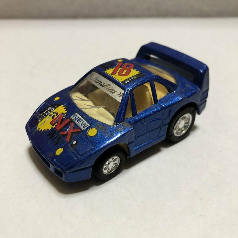 レア絶版・廃版希少！KIN TOY！フェラーリ F40！ダイキャストプルバックミニカー！当時物！入手困難！