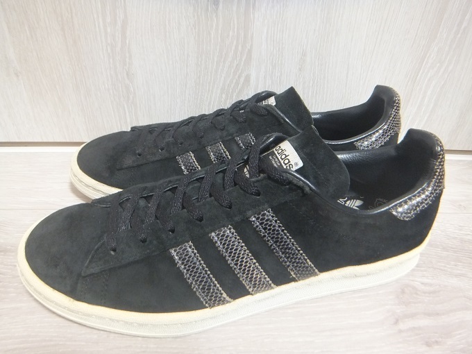 09年製 adidas campus スネーク 28cm 黒☆アディダス キャンパス ヘビ 蛇