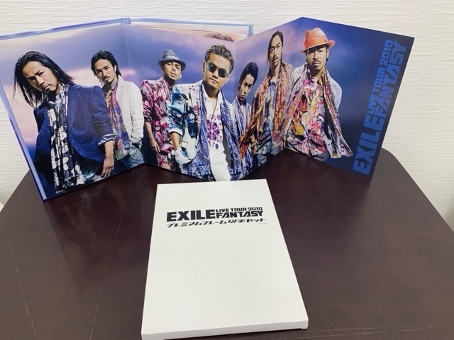 EXILE エグザイル　LIVE TOUR 2010 FANTASY プレミアムフレーム 切手セット 額面1600円　ライブツアー　未使用品◆626