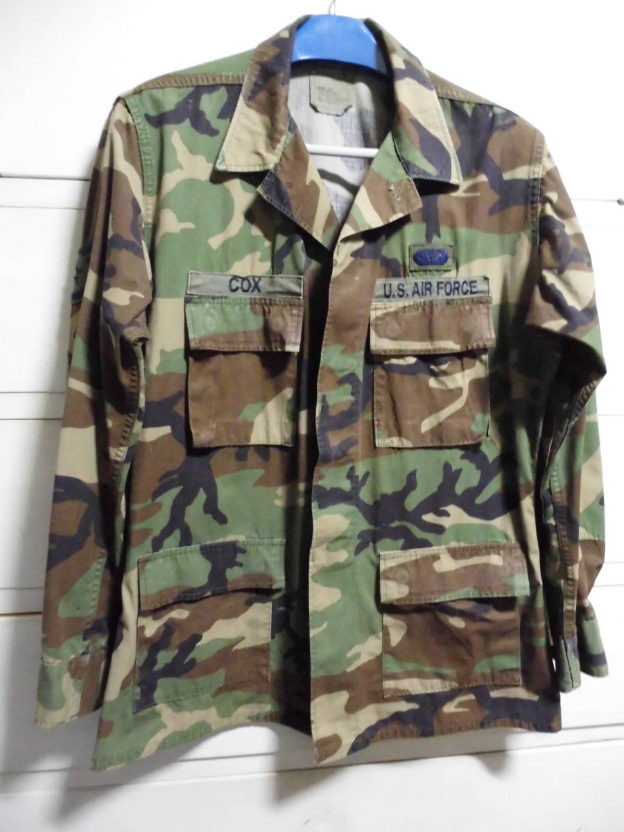 迷彩ジャケット　☆　アーミー　☆　U.S.AIR FORCE　☆　COX　☆　未使用品