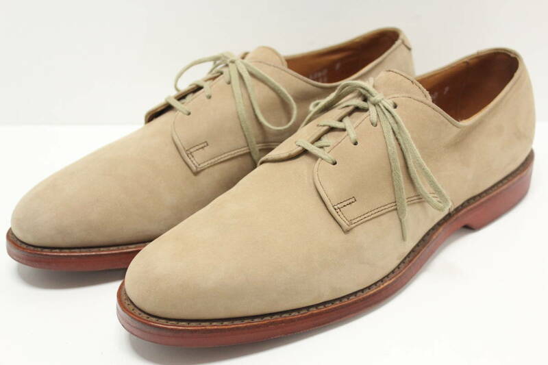 アレンエドモンズ　プレーントゥー革靴ヌバック◆28cm相当◆11B(29cm幅狭)◆超美品◆Allen Edmonds◆USA製◆ダーティーバックス◆USA購入