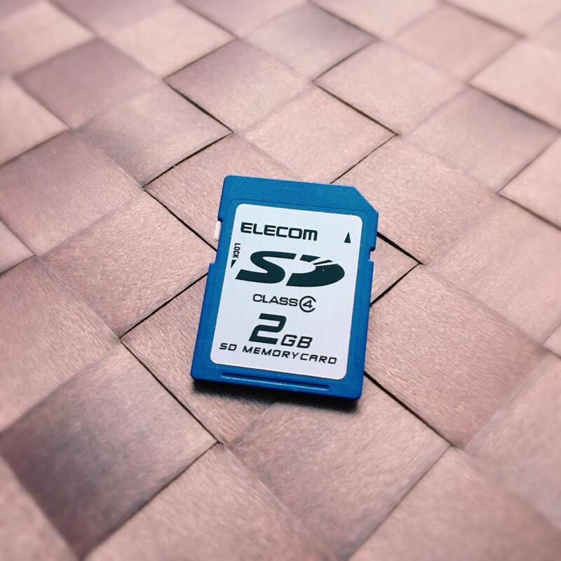 ★ ELECOM ★ 2GB ★ デジカメSDカード ★ メモリーカード 2G ★