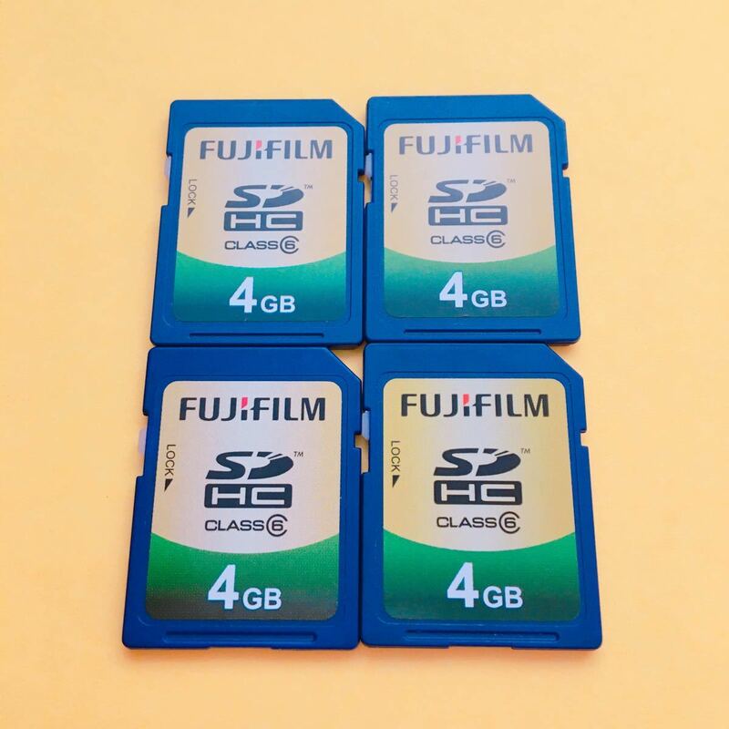 ★ FUJIFILM ★ 4GB ★ デジカメSDカード ★ メモリーカード 4G ★