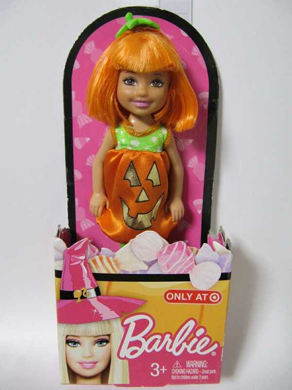 MATTEL 2010 Barbie バービー ハロウィン カボチャ コスチューム パンプキン バービー人形 マテル 人形 Kelly ケリー ドール 未使用