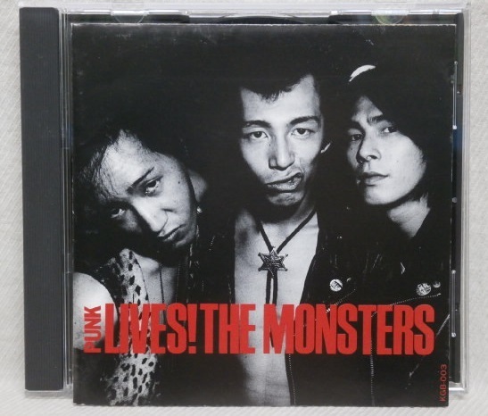 ★ザ・モンスターズ THE MONSTERS PUNK LIVES!★KGB-003 廃盤CD★送料￥180