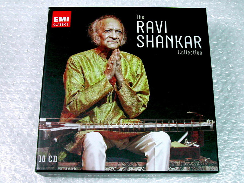 ラヴィ シャンカール全集CD10枚組BOX/The Ravi Shankar Collection/シタール地球交響曲ビートルズ/唯一の集大成BOX全集!! 超名盤!!レア美品