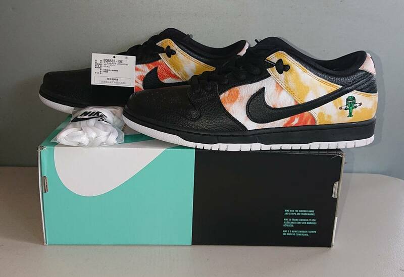 超美品 未使用 国内正規品★29cm★NIKE SB DUNK LOW PRO QS ROSWELL RAYGUNS BQ6832-001★ナイキ ダンク ロー ロズウェル・レイガンズ US11