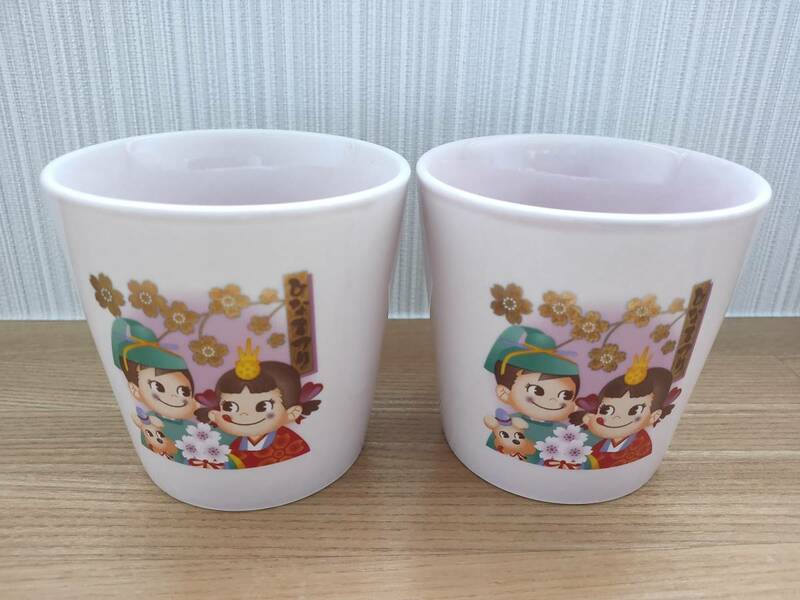 【中古品】不二家 ペコちゃんマグカップ ひな祭り